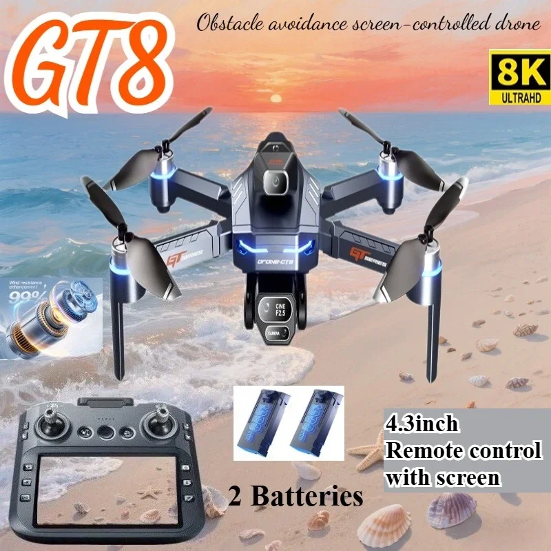 ドローン 4K HD GT8 カメラ障害物回避航空写真ブラシ - Drone Surveying のレビューと価格
