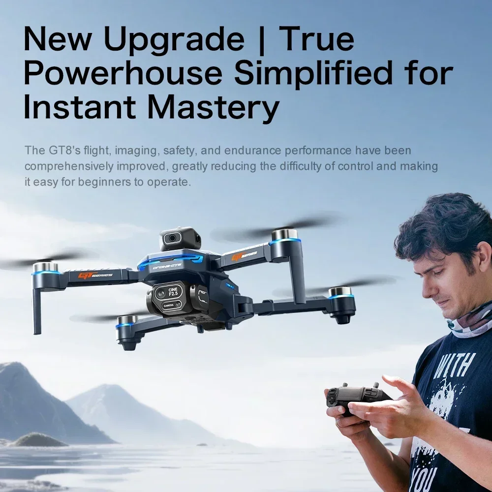ドローン 4K HD GT8 カメラ障害物回避航空写真ブラシ - Drone Surveying のレビューと価格